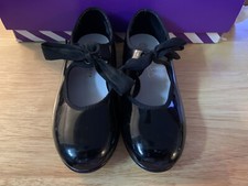 Spotlights Girls Black Tap Shoes. Sz 11 1/2. American Ballet Theatre Spotlights
