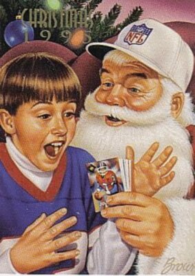 1995 NFL Properties Santa Claus #NNO Santa Claus