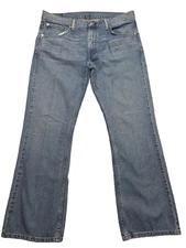 LEVIS 527 Jeans Men 36x30 Boot Cut Light Wash Blue Cowboy Western Rodeo 2012