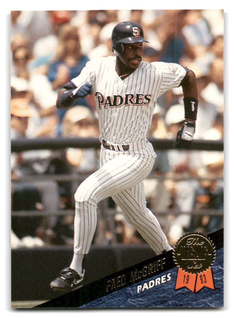 Fred McGriff 1993 Leaf Baseball #46 San Diego Padres