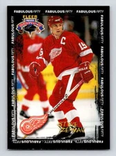 1996-97 Fleer Picks Fabulous 50 #49 Steve Yzerman Red Wings Fifty (Insert)