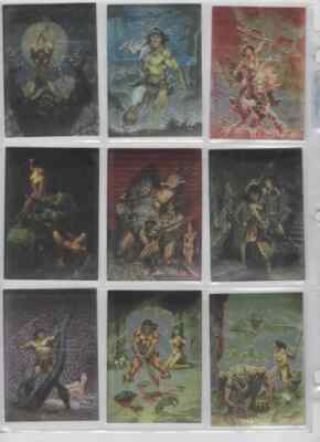 CONAN ALL-CHROMIUM Series 3 III LOOK NEW OLD STOCK From Bankrupt Card Store