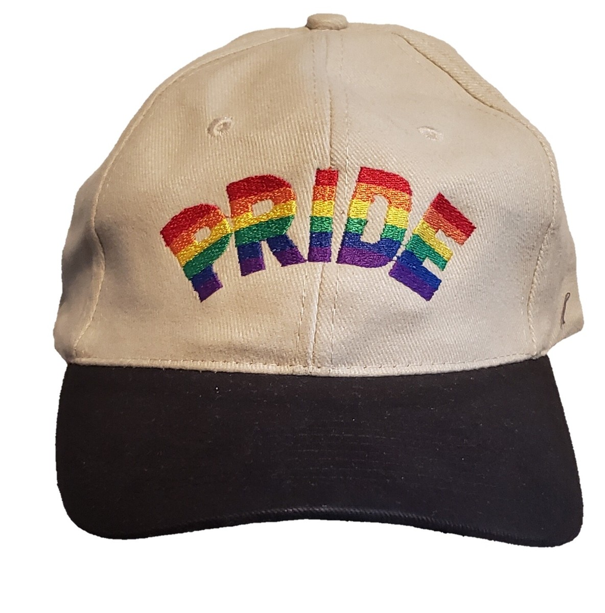 LGBTQ Pride Hat Embroidered LGBT Gay Rainbow Baseball Cap Triangle