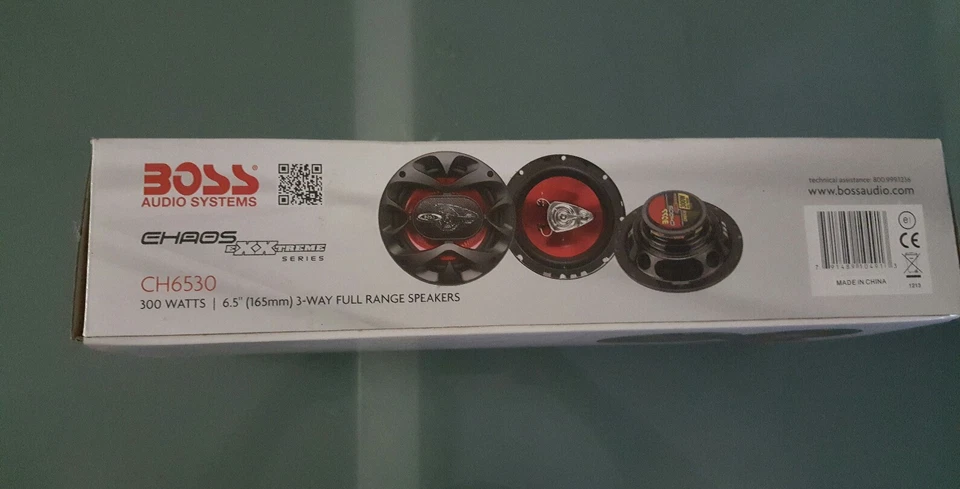 BOSS AUDIO CH6530 Chaos Exxtreme 6.5" 3-way 300-watt Full Range Speakers - Image 4 of 4