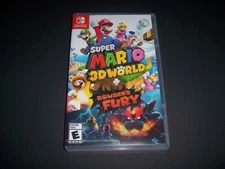 Authentic Replacement Case ONLY SUPER MARIO 3D WORLD + BOWSER'S FURY Switch Box
