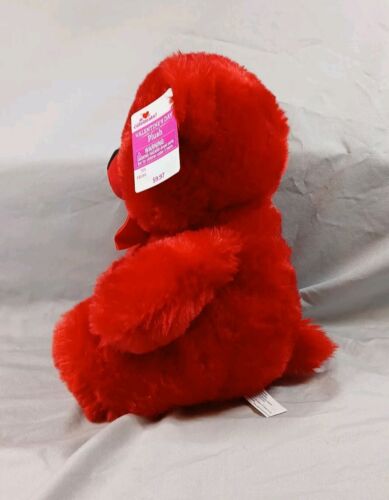 Oso de peluche con arco Way To Celebrate San Valentín 13" nuevo con etiqueta - Imagen 4 de 13