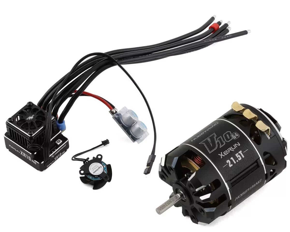 Hobbywing XR10 WiFi Express セット 開封品】HOBBYWING XR10 PRO と WiFi Express モジュールの