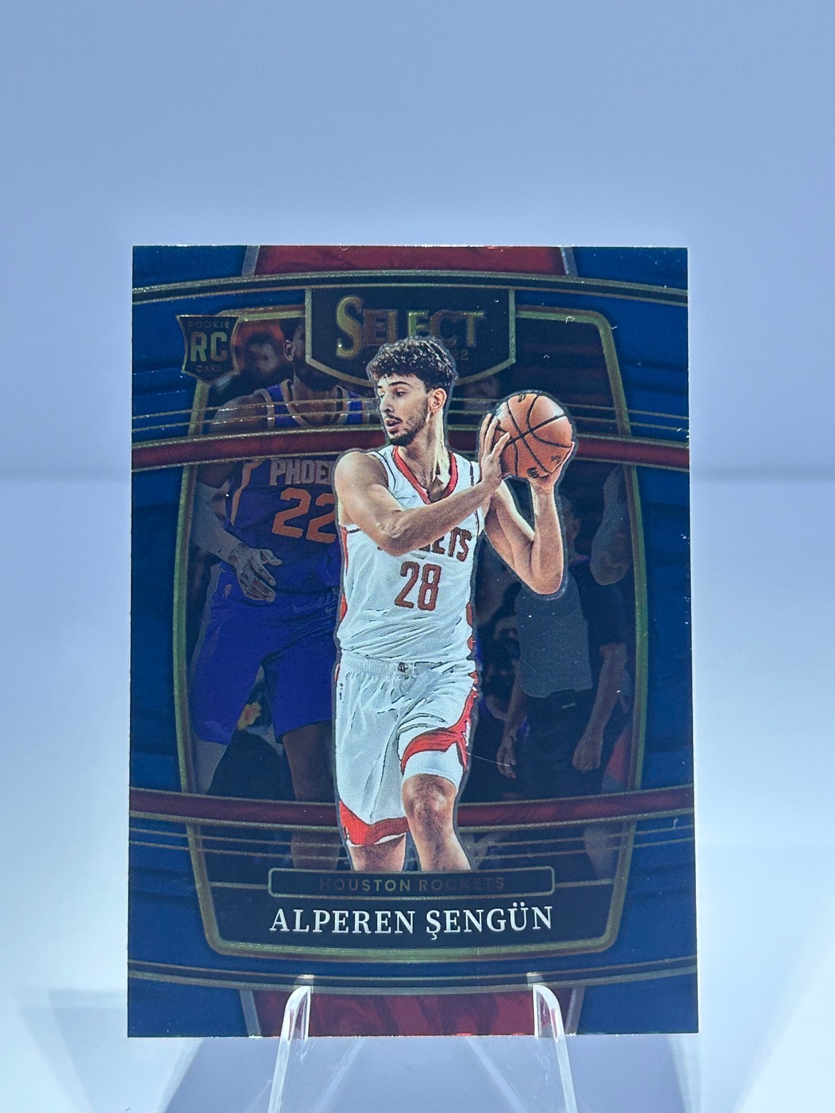 2021-22 Panini Select #19 Alperen Sengun Blue Prizms