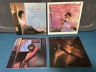 AUTOGRAPH Karla Bonoff 4 LP Lot: Wild Heart Of Young, Restless Nights, New World