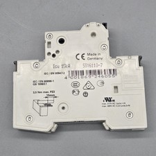 Siemens 5SY6110-7 MCB C10 Circuit Breaker