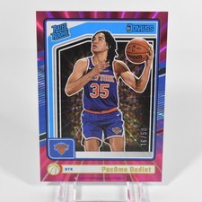 2024-25 Panini Donruss #211 Pacôme Dadiet Rated Rookie Pink Laser Holo /50 RC