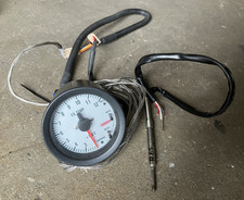 Omori Genuine Old School 60mm Exhaust Temp Gauge White Eho-212z Sech 6s