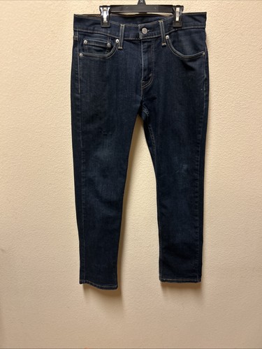 Levis 511 Jeans Mens 31 X 29 Slim Fit Dark Wash Blue Denim Workwear Casual - Picture 13 of 17