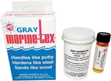 Marine Tex RM302K Epoxy Putty Gray 14 oz Kit – Strong Repair Adhesive