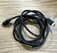 USB-A Male to Mini-USB Type B Male Cable, 3 ft Black Round USB Cable