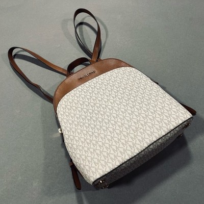 Michael Kors - Emmy,  Large Dome Backpack, Vanilla