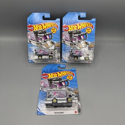 2021 Hot Wheels #102/250 RAIJIN EXPRESS 1:64 Diecast HW Metro Lot of 3