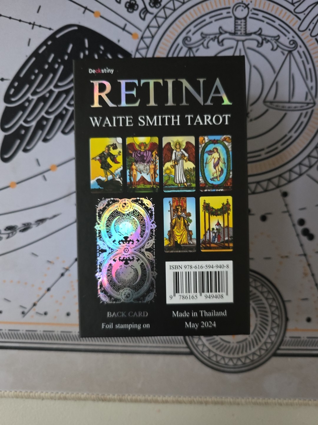 78pcs Retina Waite Smith Tarot deck: 2nd Edition Original Silver 845/1000 LIMIT