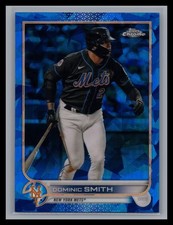 2022 Topps Chrome Sapphire Edition #513 Dominic Smith Refractor New York Mets