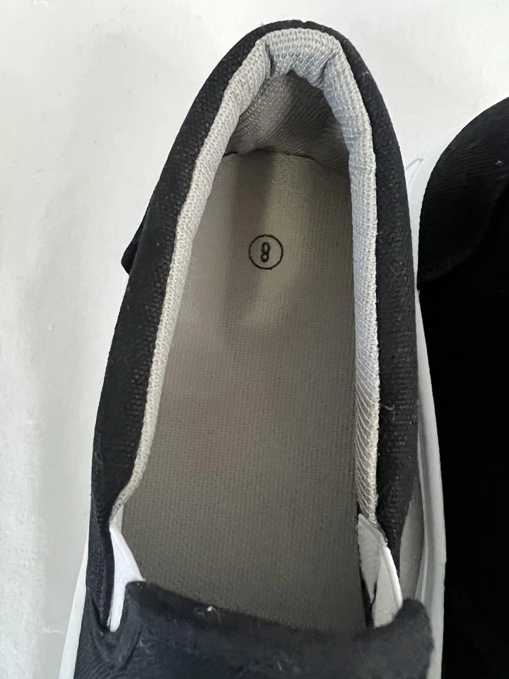 Zapatillas deportivas de lona de fútbol americano de Washington 8 negras del equipo de fútbol americano de la NFL Foto 2 de 4