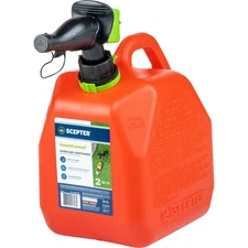 Scepter Smart Control Gasoline Fuel Can, 2-Gallon, Red, Model# FR1G201