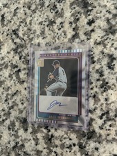 2025 Panini Donruss Signature Series Jack Wenninger Auto Autograph Mets Laser