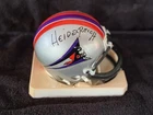 Jon Heidenreich signed CFL Shreveport Pirates Mini-helmet - WWE