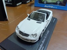 1/43 Minichamps Mercedes Benz Sl55 Amg White R230 2007 Sl-Klass