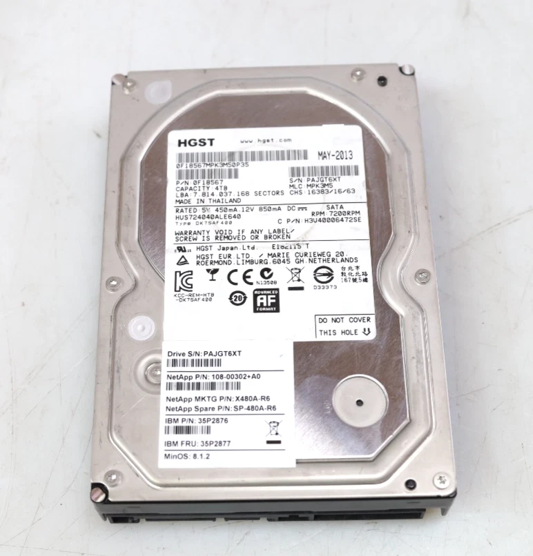 HGST 4 TB SATA III Internal Hard Disk Drives for sale | eBay