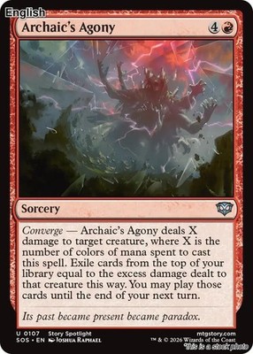 Archaic's Agony NM [SOS - 107] EN