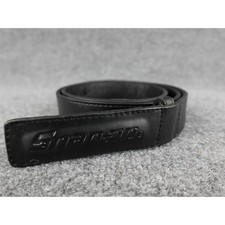 Snap On Genuine Leather Belt Mens Size 34 36 Black Work Tool Belt