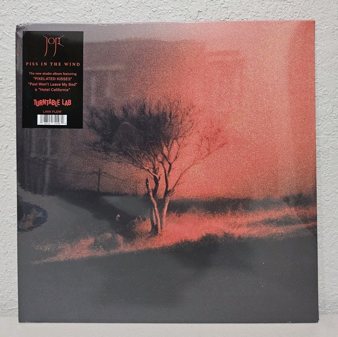JOJI Piss in the Wind Limited Edition Lava Flow Red Vinyl LP