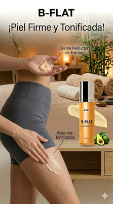 KOEC B-FLAT Belly Firming Cream, Daily Use Body Cream, 60 mL/2 fl oz
