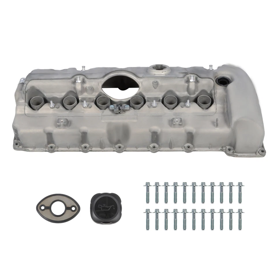 Magnesium Valve Cover for 2006 2007 BMW E90 E60 E85 325i 330i 525i 530i Z4 N52 - Image 3 of 4