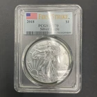 2018 American Silver Eagle PCGS MS70 First Strike