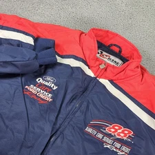 Vintage Dale Jarrett 88 Jacket Mens XXL Red NASCAR Racing Chase Authentics 90s