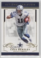 2016 Panini National Treasures Gold 26/49 Cole Beasley #27 j5c