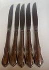 Set of 5 Oneida Rogers AMADEUS MANSFIELD WOODCREST Satin Table DINNER KNIVES 9" — photo 6