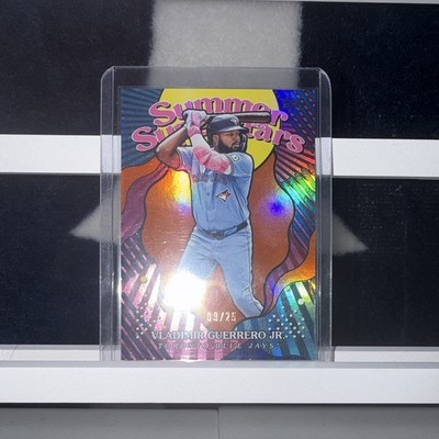 Topps 2025 Series 2 Summer Superstars Vladimir Guerrero Jr Orange Foil /25 SS-38
