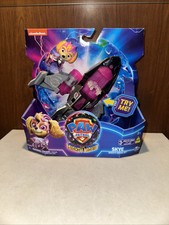 PAW Patrol: The Mighty Movie, Mighty Pups Jet with Lights, Sounds  Skye Figure