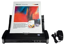 Canon imageFORMULA P-215 Mobile Duplex Color 600DPI Document Scanner w/Adapter