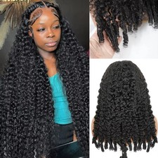 Curly Wigs 220 Density 13x4 13x6Lace Frontal Human Hair Wigs Curly Natural Color