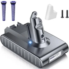 Bonacell Upgraded 7000mAh 21.6V Replacement for Dyson V6 Battery Compatible with