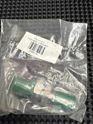 Ham-Let P-BU-1/4-E, 1/4'' MVCR Bulkhead Union, 316SS, SS-4-VCR-61P