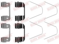Quick Brake ZubehöRsatz Scheibenbremsbelag 109-1743 FüR Honda CR Civic 5 2 Ivtec