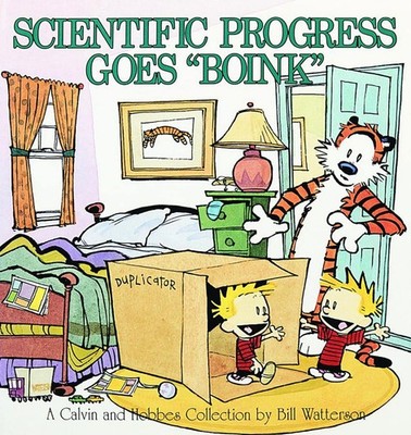 Scientific Progress Goes 'Boink': A Calvin and Hobbes Collection - paperback...