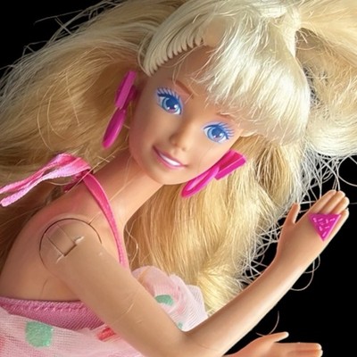 1988 Barbie Style Magic Doll In Original Clothes Vintage Mattel 1283