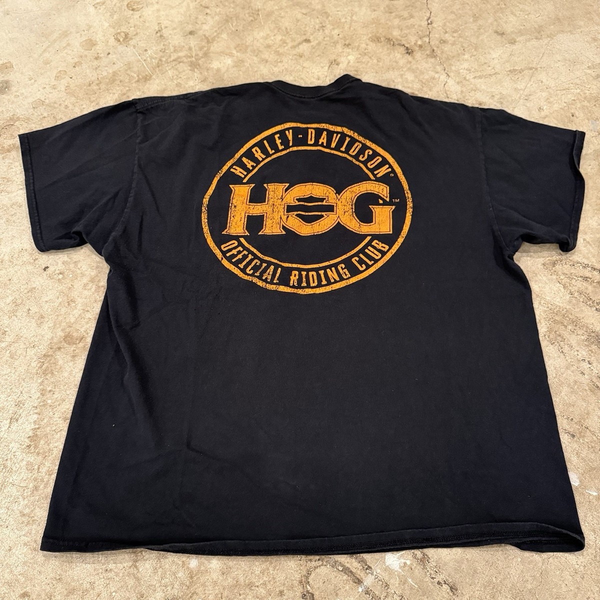Harley Davidson Hog Shirt Adult 2XL Harley Owners Group Biker Motorcycle