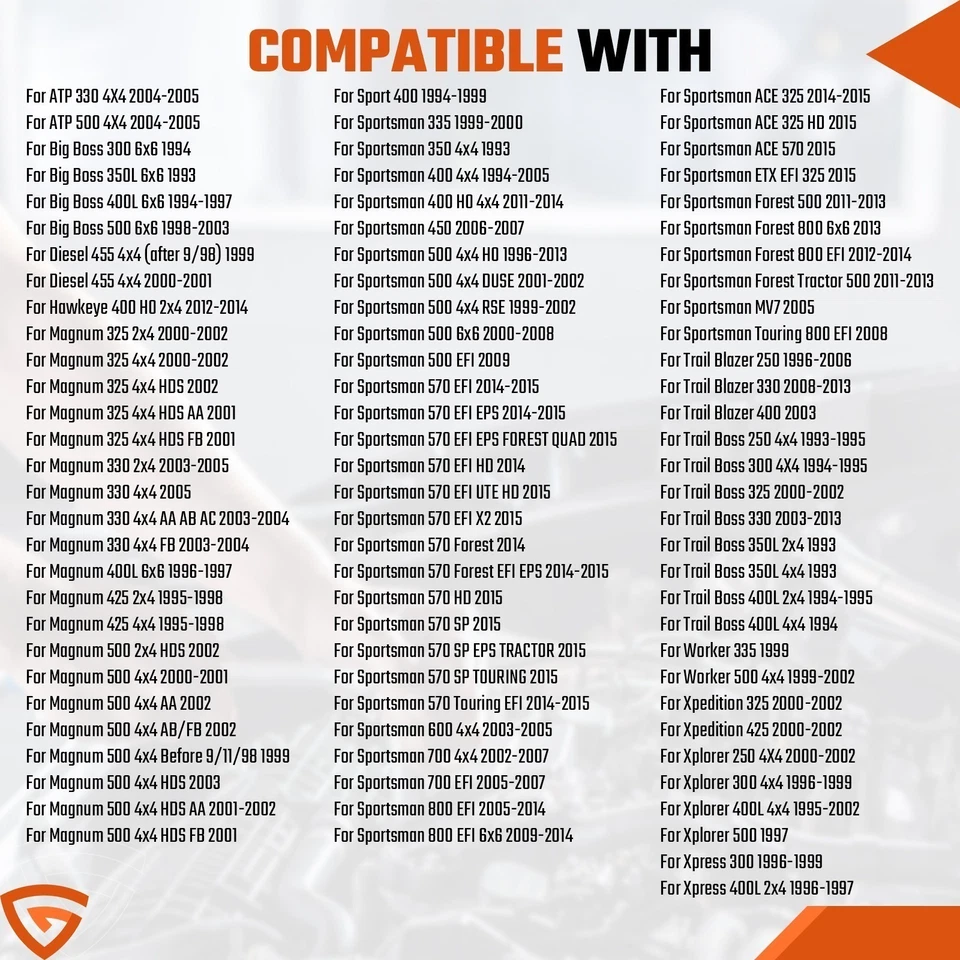 Kit de eje de buje inferior delantero 7501093 para Polaris Sportsman 400 500 600 Foto 2 de 4