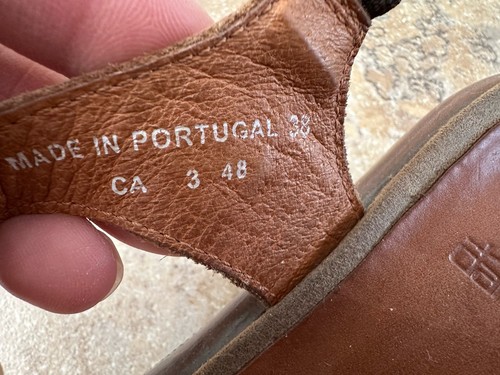 Sandali Dansko Lolita slingback fibbia cinturino pelle marrone taglia 38 - Foto 5 di 7